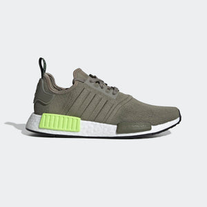 Mens Adidas Originals Nmd R1 Runner Shoe In Trace Cargo Solar Yellow - Simons Sportswear