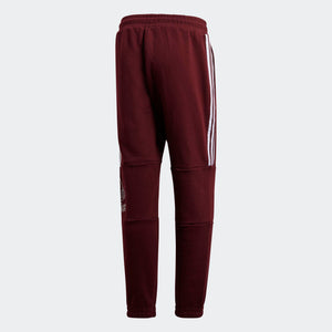 Mens Adidas Originals Outline Sweats Track Pants In Maroon - Simons Sportswear