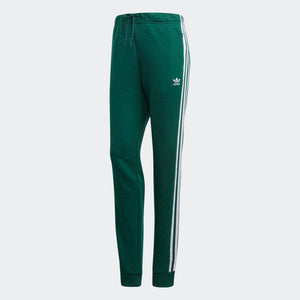 Womens Adidas Originals Cuffed Track Pants In Collegiate Green - Simons Sportswear