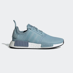 Womens Adidas Originals Nmd R1 Runner Shoe In Ash Grey Raw Steel - Simons Sportswear